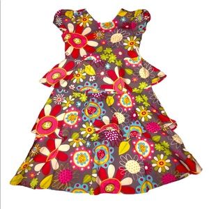 Malley Too Boutique Girl’s Tiered Dress Size 5